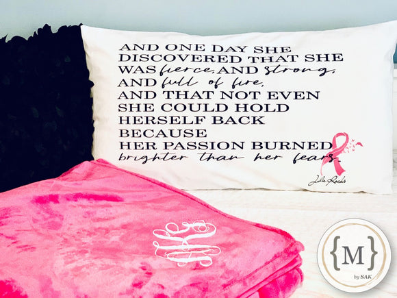 Inspirational Quote Pillow
