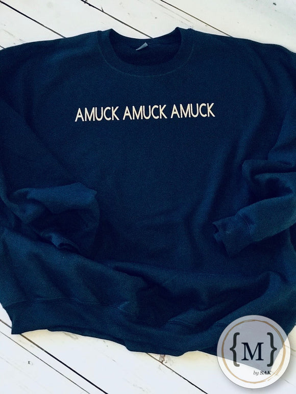 Amuck Crew Neck Sweater