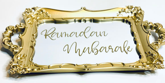 Ramadan /Eid Mirror Trays