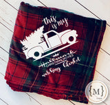 Hallmark Christmas Movie Blanket