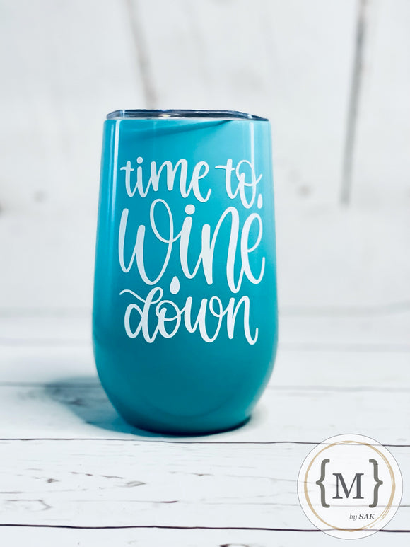 Personalized Wine Tumbler