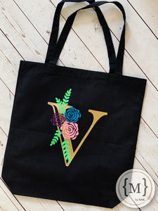 Monogrammed Tote Bag