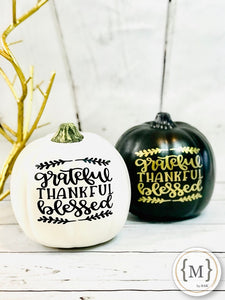 Gratitude Pumpkins