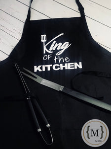 King of the Kitchen Apron