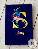 Monogrammed Velvet Journals