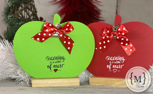 Teacher Apple Clipboard