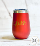 Personalized Wine Tumbler