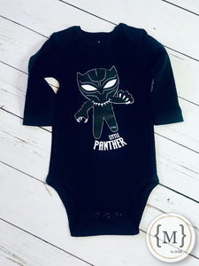 Little Black Panther Onesie