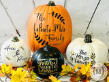 Custom-Made Pumpkins