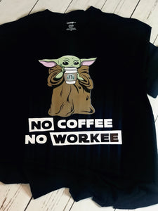 Yoda Coffee Shirt