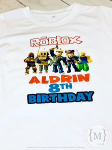 Themed Birthday Shirts