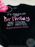 Themed Birthday Shirts