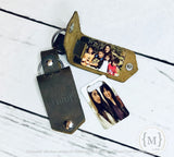 Leather Picture Keychain