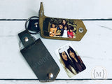 Leather Picture Keychain