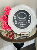 Days until Eid Decorative Plate