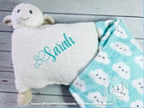 Animal Pillow and Blanket Set