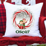 Candy Cane Cushion Covers