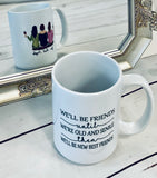 Best friends personalized mugs