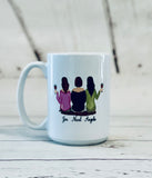 Best friends personalized mugs