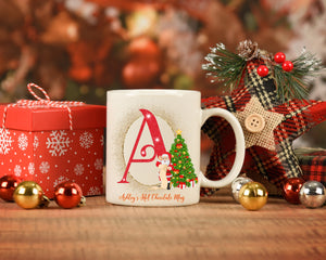 Santa Alphabet Mug